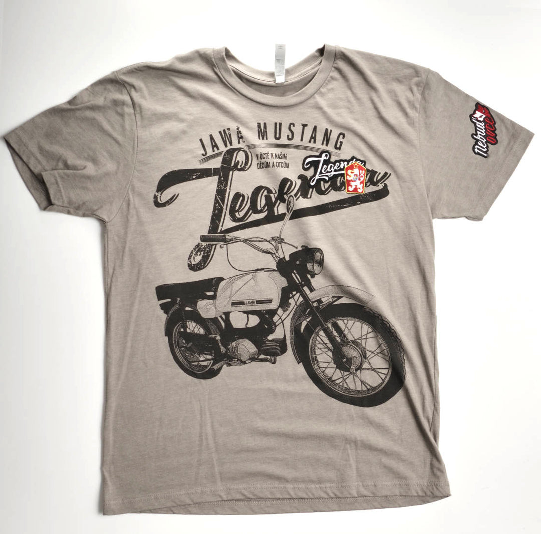 FAJN CVC Tričko LEGENDY JAWA MUSTANG